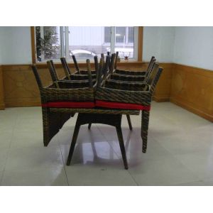 7pcs rattan furniture set.