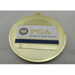 PGA Southern Texas Section Iron / Brass / Copper Medal with Synthetic Enamel,