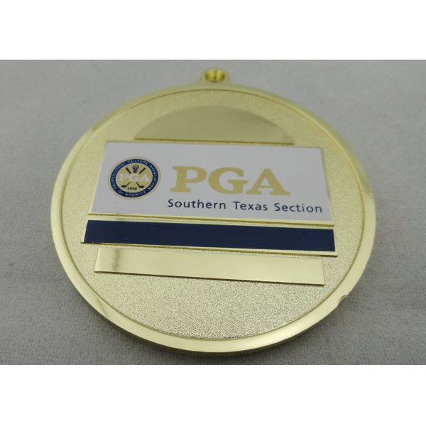 PGA Southern Texas Section Iron / Brass / Copper Medal with Synthetic Enamel,