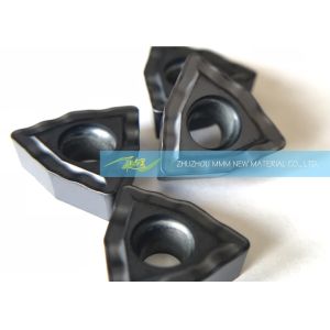 CNC Carbide Drill Inserts WCMT Triangle Serial With PG Chip Breaker