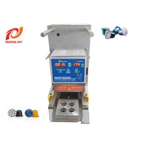 Semi Automatic Coffee Capsule Nespresso Kcup Sealing Machine Manual Coffee