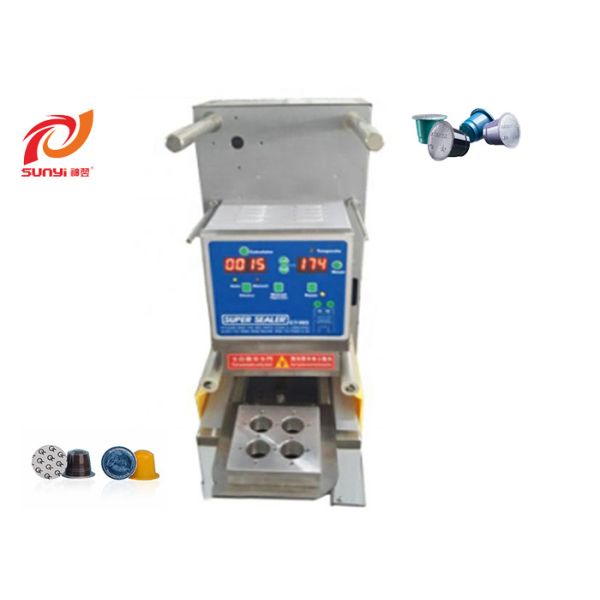 Semi Automatic Coffee Capsule Nespresso Kcup Sealing Machine Manual Coffee