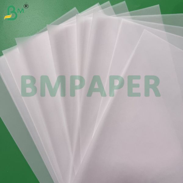 73g 83g Tracing Paper Rolls White Semi Translucent Pattern Paper