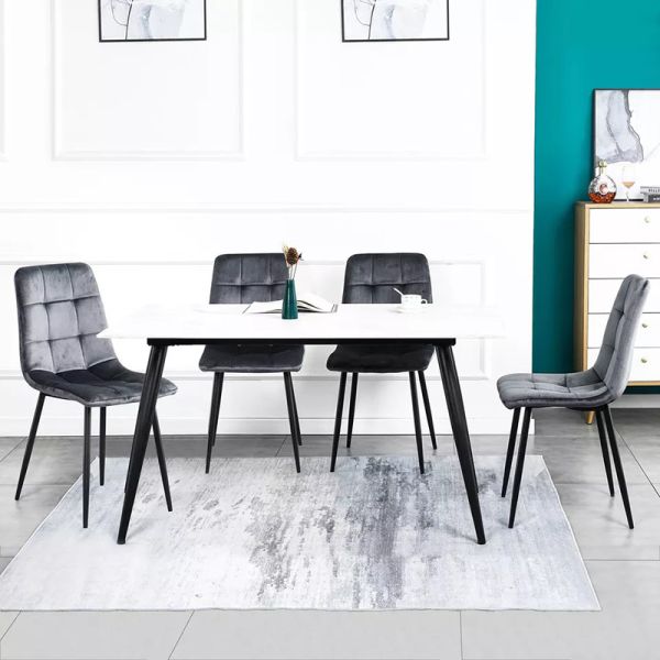 Buy Modern Metal Dining Chairs H885mm at wholesale prices