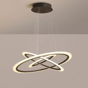 Luxury LED Acrylic Chandelier High End Modern Pendant Lights Energy Saving