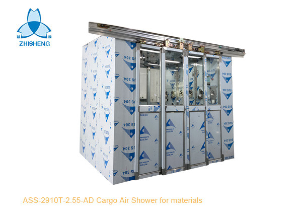 Buy Cargo Air Shower Tunnel With 4 Leaf Auto Sliding Doors at wholesale prices