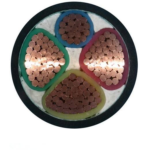 0.6/1KV 5x4mm2 Copper CONDUCTOR SWA steel wire PVC insulated power cable with PE jacket