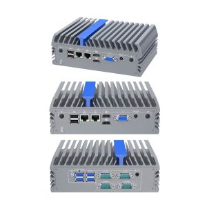 Rugged Mini PC N100 M.2 USB Industrial Mini PC Computer 2 RS232