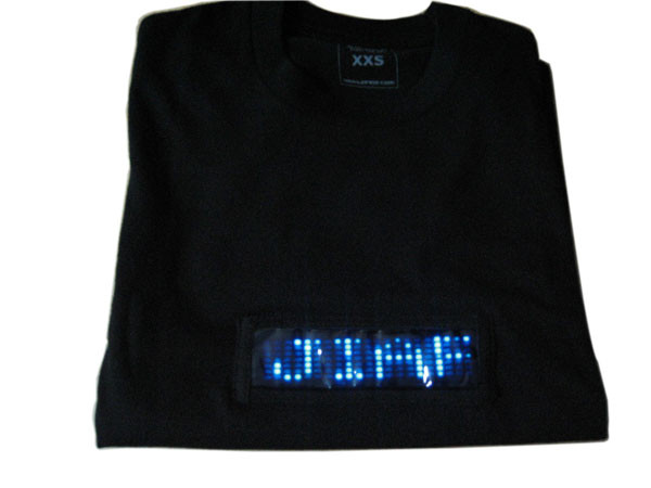Buy Fashionable Promotional Gift Led light  T shirt at wholesale prices