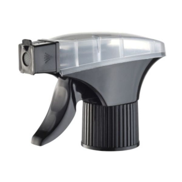 Round Spray Nozzle Black and Yellow All Plastic Trigger Sprayer 28/400 28/410 28/415