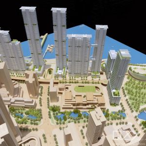 JKP 1/ 500 Yantian Project Model Customizable Miniature Building Models