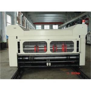 Energy Saving Feeding Flexo Printer Slotter Machine For Cardboard