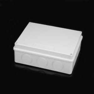 200x155x80mm Plastic Enclosure Sealed Knockout Waterproof Junction Box With