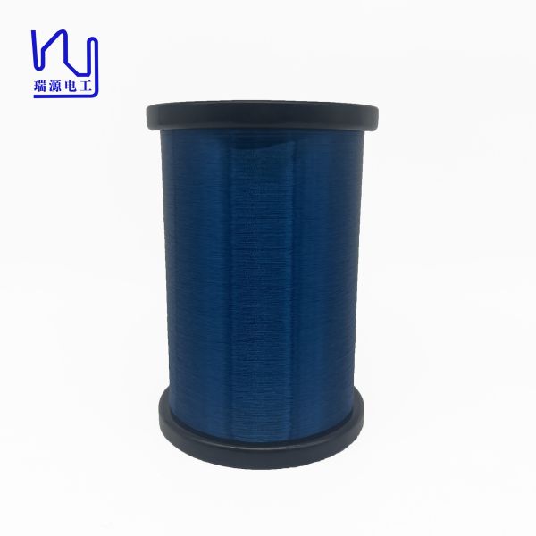 Buy Custom 42 AWG Poly Wire Blue Enameled Copper Wire For Guitar Pickup at wholesale prices