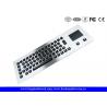 Customized Layout Panel Mount Keyboard Metal with Touchpad Mouse / Vandal proof Keyboard for sale