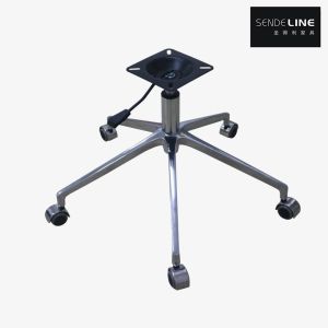China Ergonomic Adjustable Office Chair Base With Aluminum Frame Custom Color Selection In Bright Colours on sale