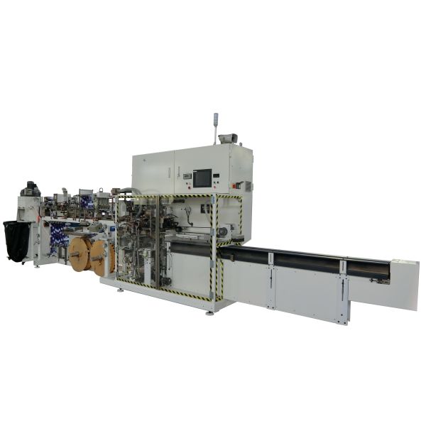 50 Bags/ Min Roll Type Full Auto Bagger With Stacker For Feminine Hygiene Products