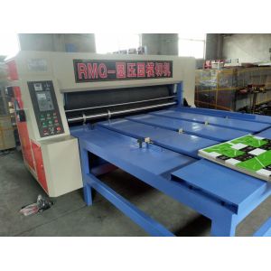 High Precision Flexo Printer Slotter Machine LCD Computer Control Ink Transfer