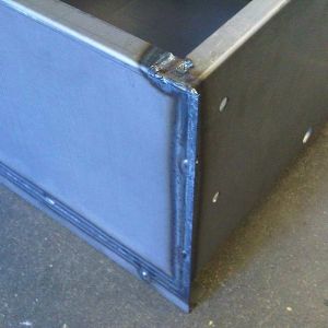 Ra0.2 Sheet Metal Fabrication Service Wire Drawing Polished Surface