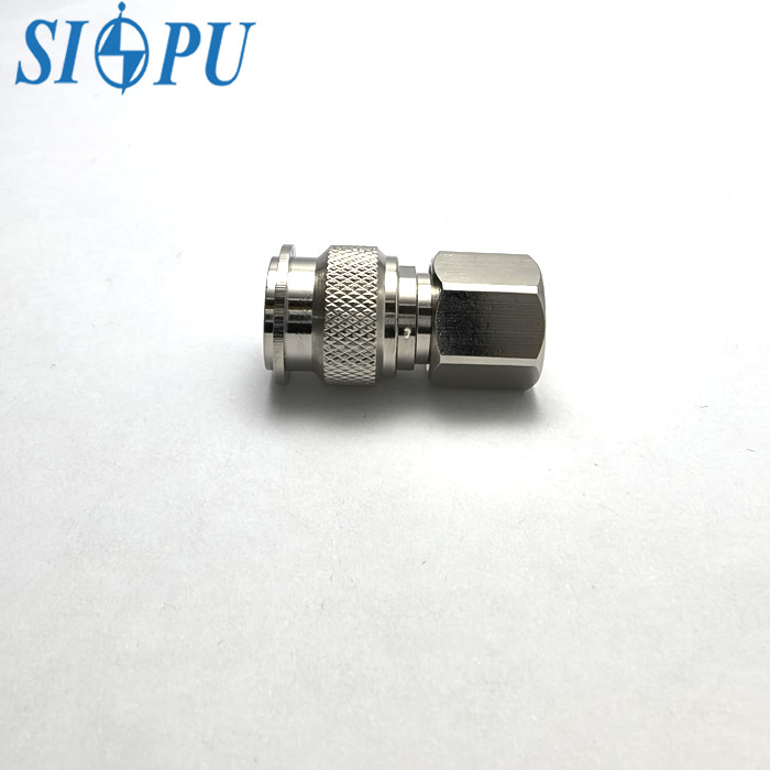 Quality TNC Straight Male RF Adapter – Compatible with RG142/U Coaxial Cable, Safety Hole Design for sale