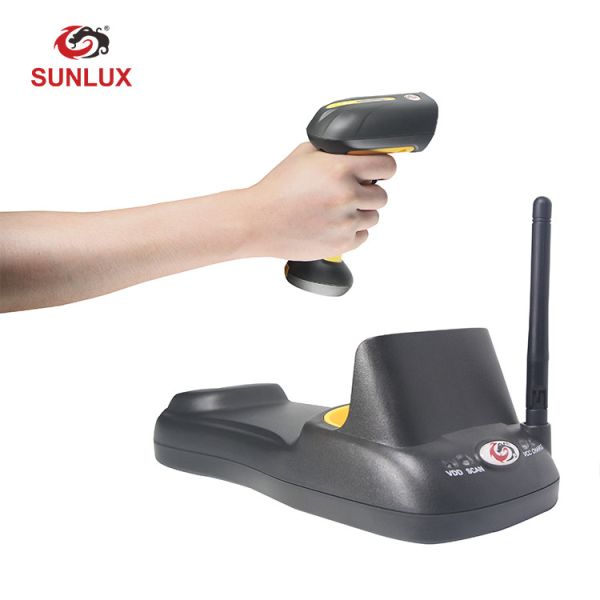 Buy Rugged Case Industrial 2d Barcode Scanner 600m Communication Distance at wholesale prices