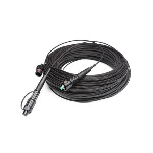 1 Core Single Mode FTTA Patch Cord With Mini Waterproof SC Apc Connector IP67