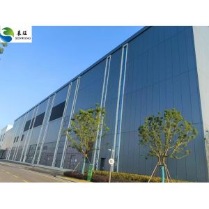 Customized Economical Large Space Metal Frame Warehouse Industrial Prefab Steel