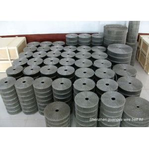 Rustless SS304 Potato Chip Fryer Wire Conveyor Belt