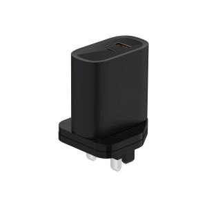 ETL Compliance 20W Power Adapter PC Fire Against Material