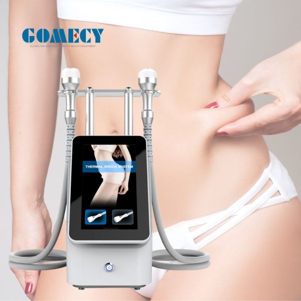 Desktop 2 in 1 Hot Cold Slimming T Shock Toning Cool Tshock Skin Tightening