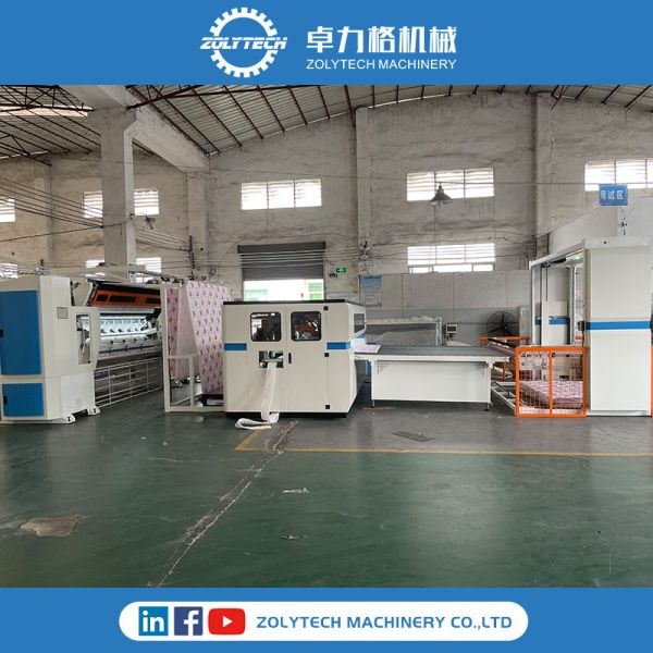 Buy Hemming Station Mattress Hemming Unit Machine Mattress Flanging System at wholesale prices
