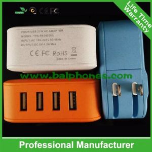 2015 new model 4 usb wall charger