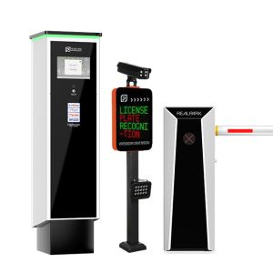 Freestanding Automatic Parking Ticket Machine For LPR System