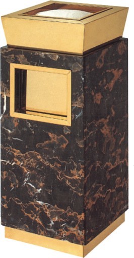 Buy Marble Titanium Stand Up Ashtrays Suitable for Hotel lobby at wholesale prices