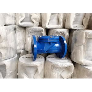 GB Anticorrosive Ductile Iron Check Valve , Rustproof Flange Type Check Valve