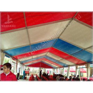 Coloured Temporary Fabric Structures Unique Marquees A-Shaped Roof Top Style
