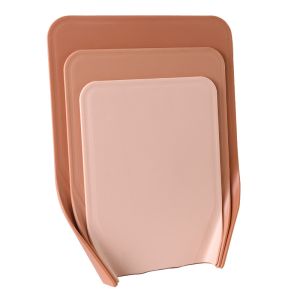 PP TPE Creative Standing Three Piece Plastic Chopping Board