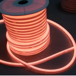 360 degree rgb neon flex 24v silicone coated with dmx controller