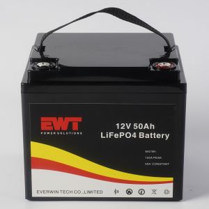 Portable Waterproof Pipe Robot Battery Pack with 12V 50AH Output Power Range