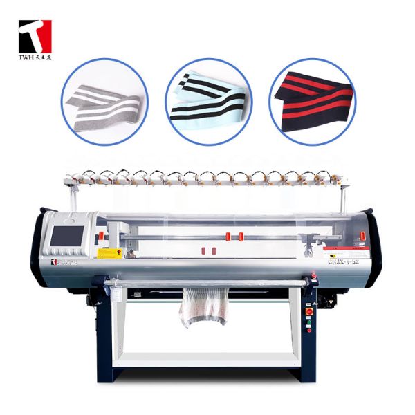 Buy Auto Jacquard Flat Knitting Machine 100 Inch 16G Single System at wholesale prices