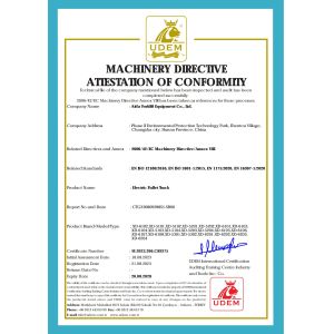 YANMING WEIGHING AND HANDLING SOLUTION CO.,LTD Certifications