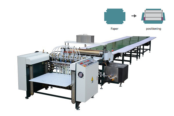 Automatic Gluing Machine For Cover Paper Gluing