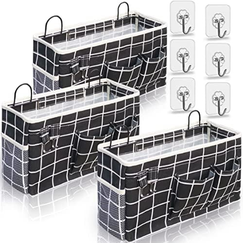 Buy 2PCS HANGING BASKETS FOR ORGANIZING,FABRIC WALL STORAGE BASKET,WALL ORGANIZER FOR CLOSET,KITCHEN, BEDROOM, OFFICE, at wholesale prices