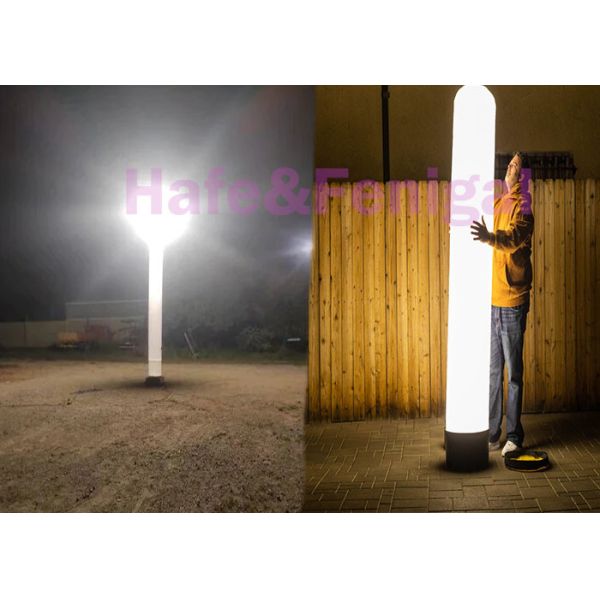 Wind Resistance 60km/H Inflatable Light Tower Portable Use For Occasions Like