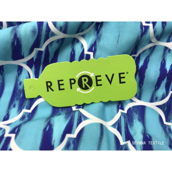 Moisture Wicking Yoga Wear Fabric Double Printing Patterns