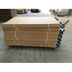 Zinc Chrome Logistics Trolley Adjustable Distance Steel Warehouse High Strength