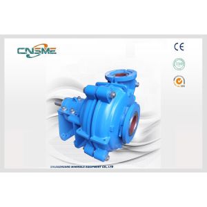 SH 75D Heavy Duty Centrifugal High Chrome Slurry Pump For Quartz Plant