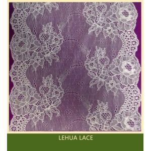 Hot Selling and nice quality Nylon Spandex Stretchy Brazil Lace from China
