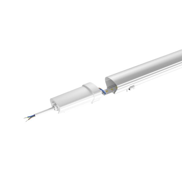 Slim IP65 Tri Proof Lighting Power Supply Built In Waterproof LED Batten 60cm 120cm 150cm