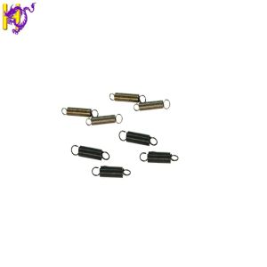 Carbon Steel SWC Miniature Extension Springs With Black Zinc Plating